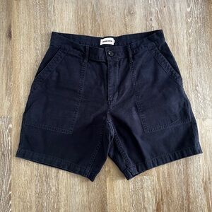 Taylor Stitch Field Shorts  Navy Blue Size 31 100% Cotton